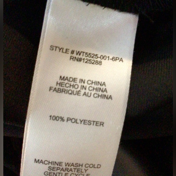 NEW Jason Wu Black satin ruched front low back midi dress size large - Picture 6 of 6